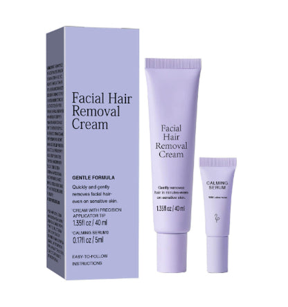 Facial Hair + Calming Serum Set