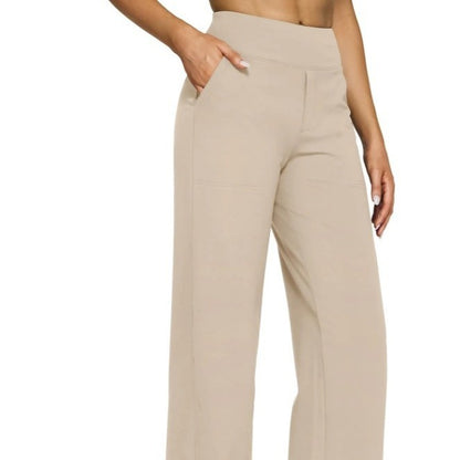 Stretchy High-Waist Pants